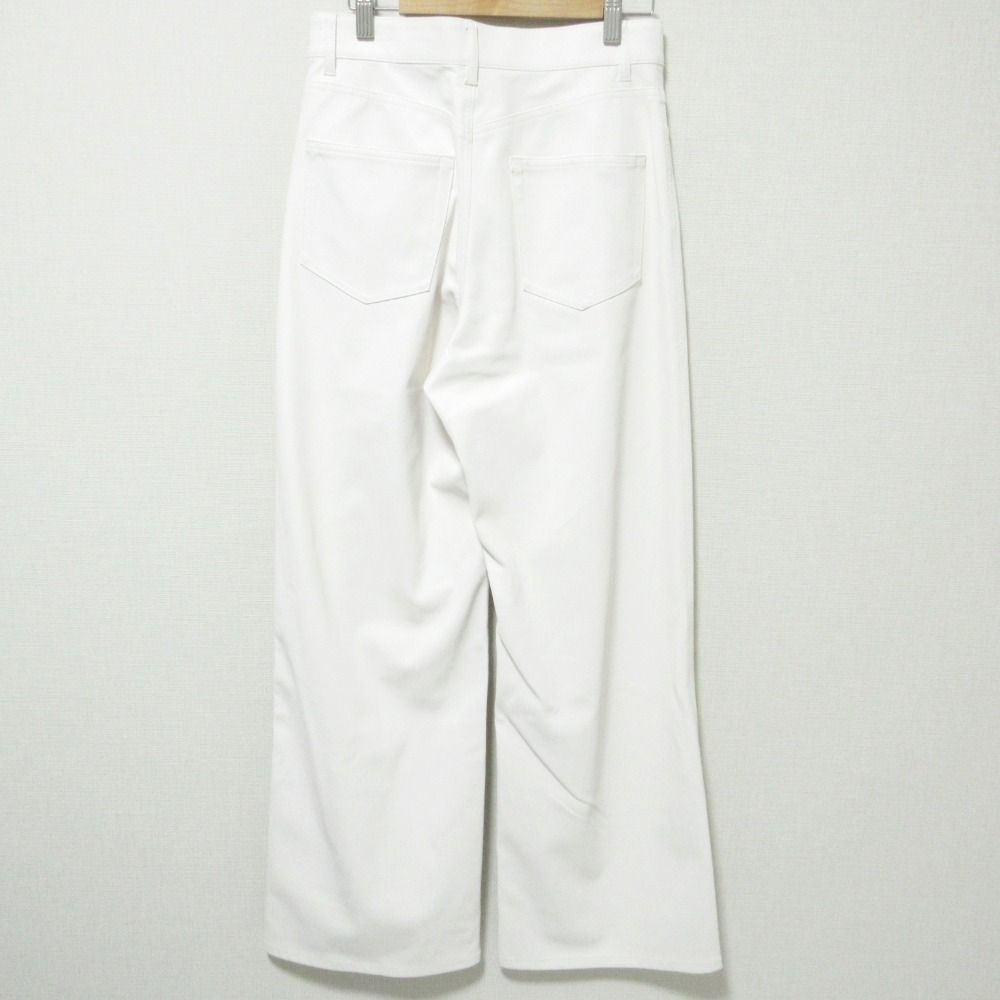 MUSE de Deuxieme Classe ✨タック チノ ワイドパンツ 白