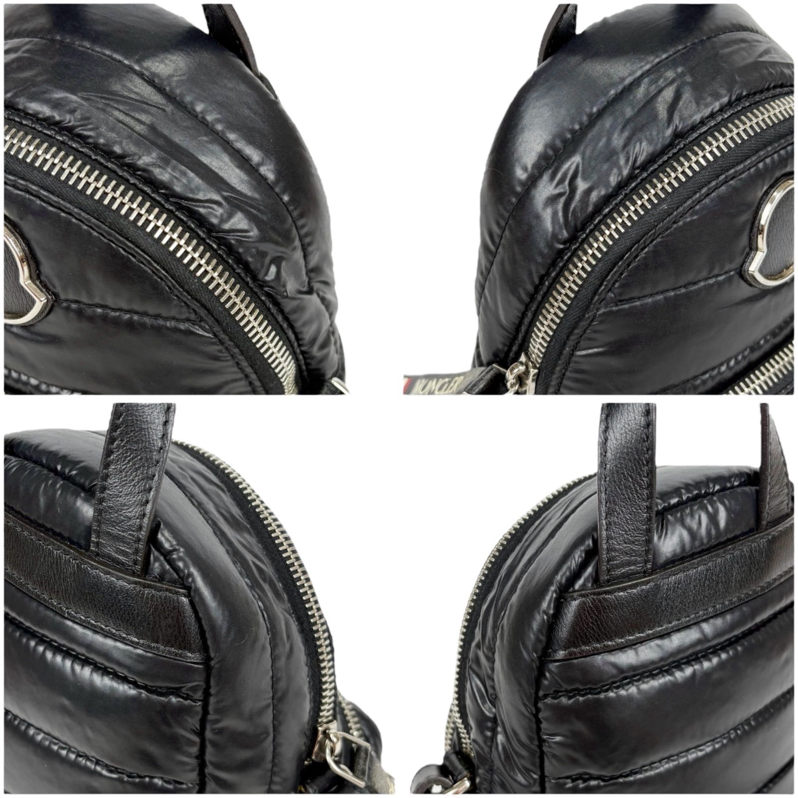 モンクレール MONCLER リュックサック型 ショルダーバッグ ポシェット 