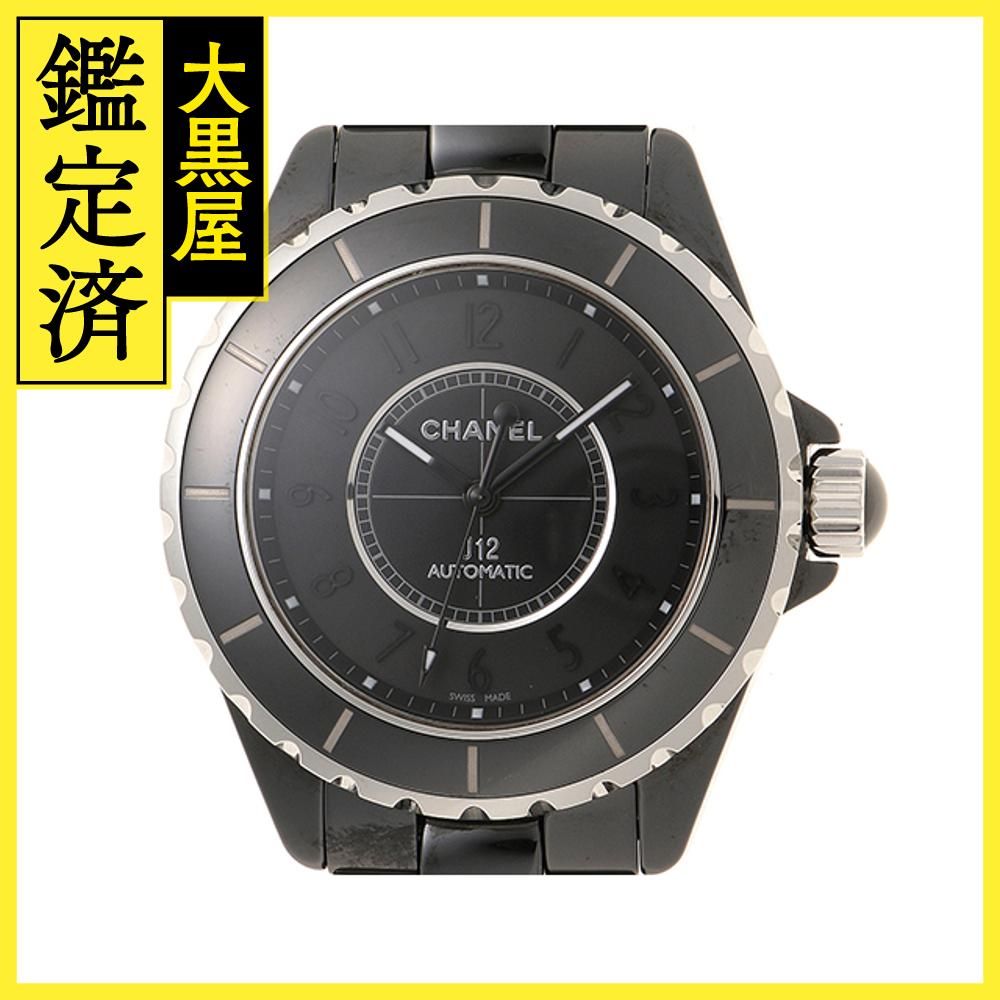 シャネル J12 インテンスブラック 38MM H3829 472