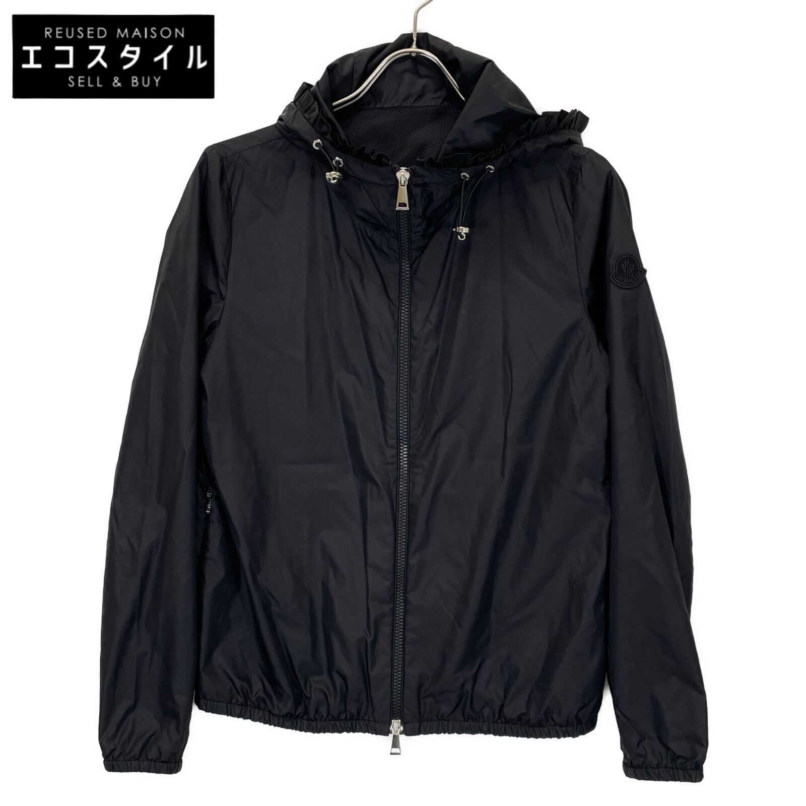 MONCLER モンクレール ﾌﾞﾗｯｸ 21年製 PHARILLONS ﾅｲﾛﾝ 1