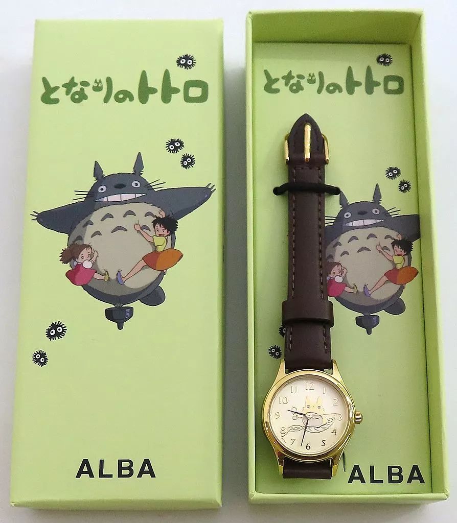 となりのトトロ腕時計 入手困難✨】ジブリ となりのトトロ 本革 回転