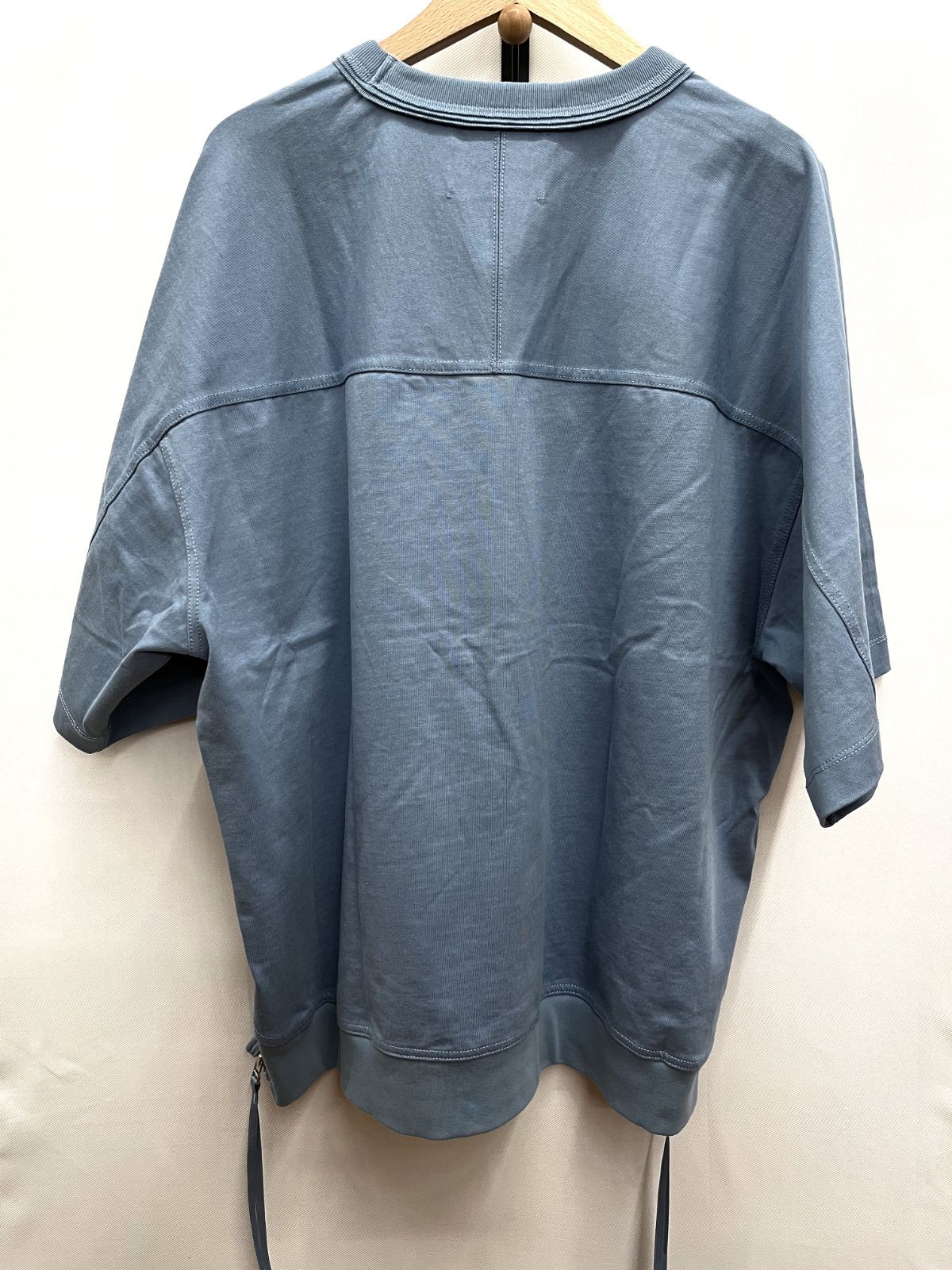 新品タグ付き オーバーサイズ Tシャツ メゾンスペシャル MAISON SPECIAL Heavy-Weight Cotton Prime-Over Side Zip T-Shirts 11231411321