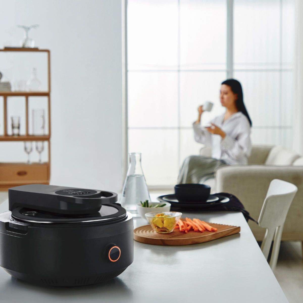 自動調理器 AINX Smart Auto Cooker （ 電気調理 自動調理 鍋 オートクッカー 簡単 便利 料理 調理 家電 3.5L ...