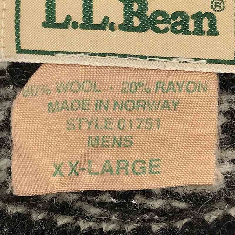 L.L.BEAN / エルエルビーン | 80s vintage バーズアイ ニット