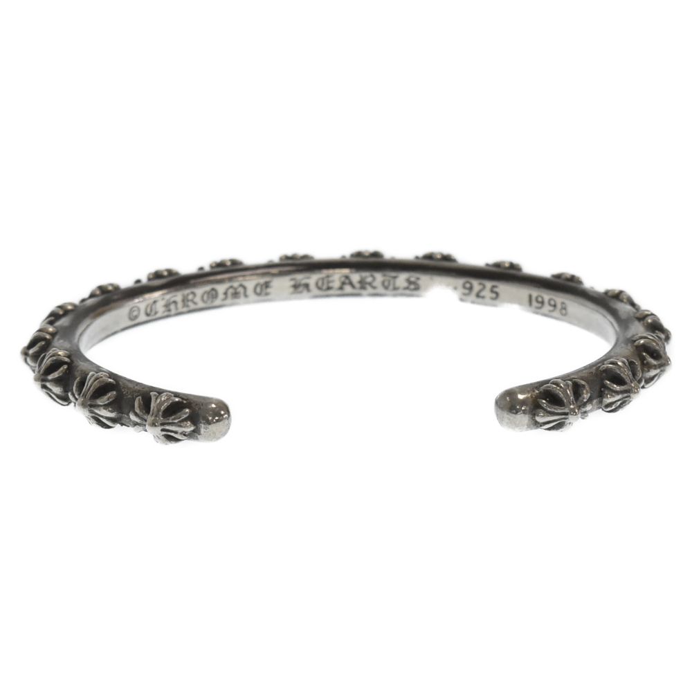 CHROME HEARTS (クロムハーツ) BANGLE CROSS クロスバンド シルバー