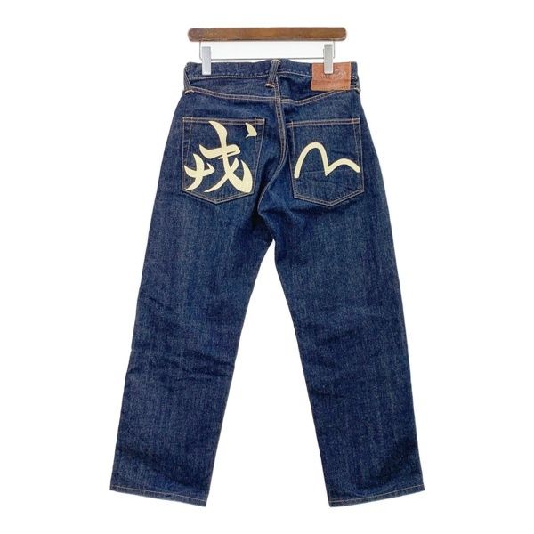 EVISU エヴィス デニムパンツ No.2 2001 32×35 EVISU エヴィス Lot 2001 NO.2 KAMOME EMB 刺繍カモメ デニム