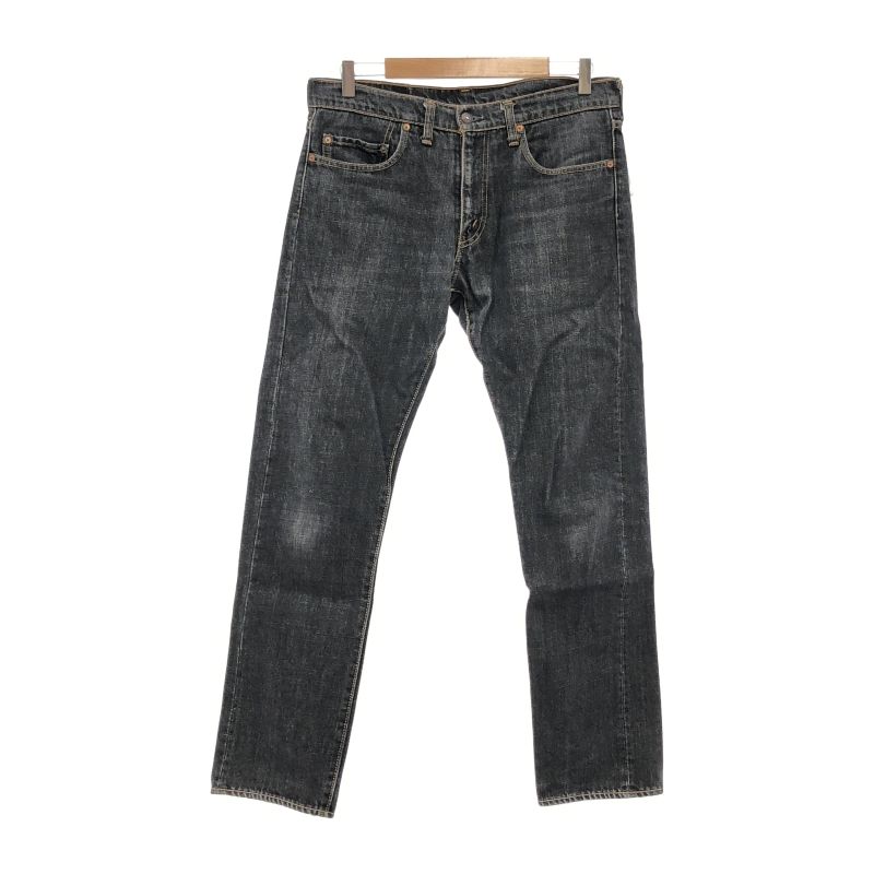 【中古】DENIME ブラックデニム W33 L36 ブラック ドゥニーム[10]