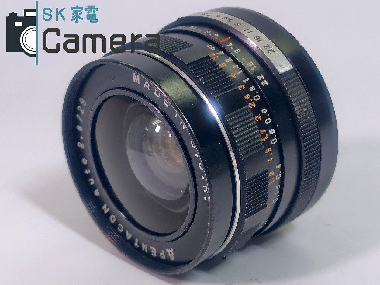 PENTACON auto 29mm F2.8 M42 MADE IN G.D.R 旧東ドイツ製  