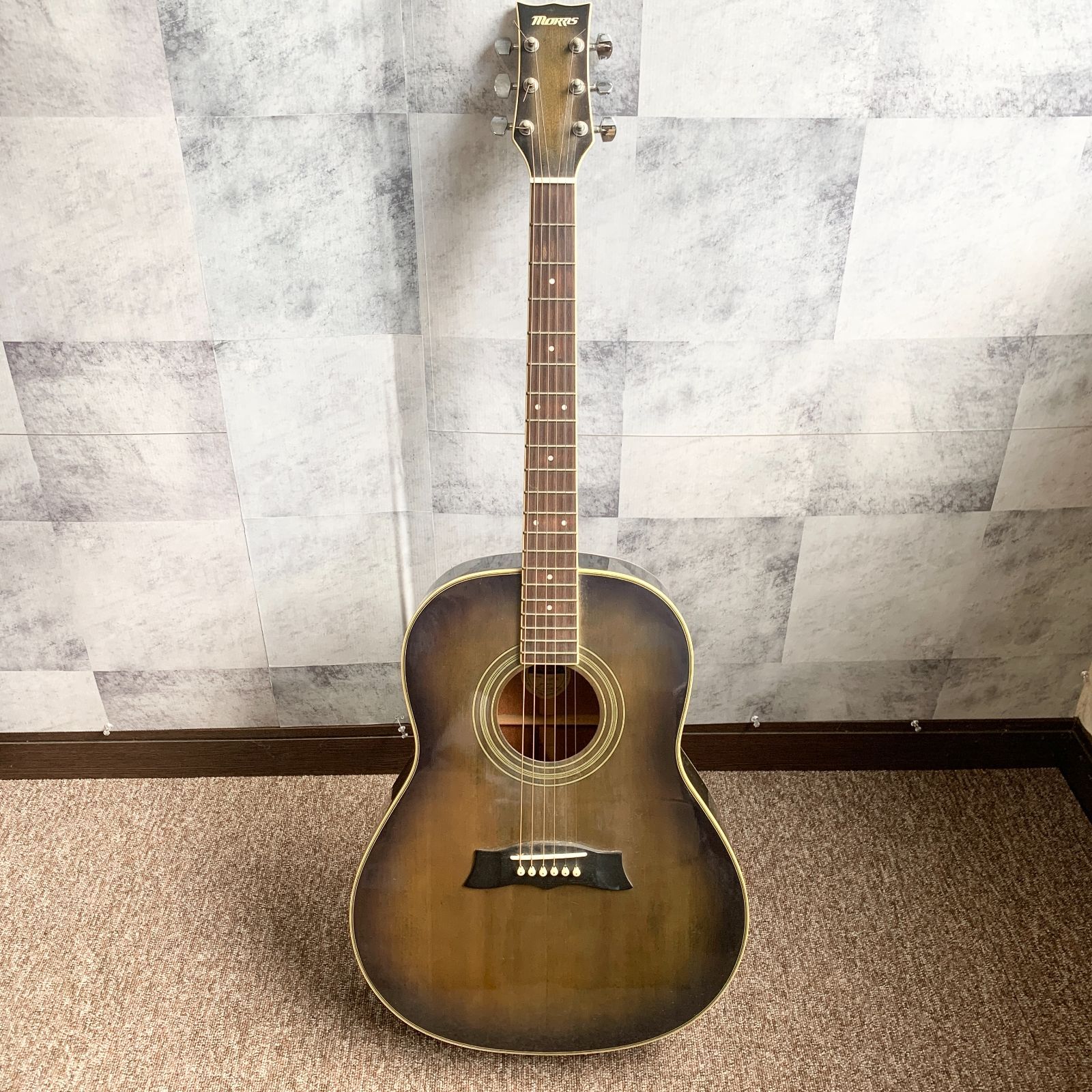 MORRIS モーリス アコースティックギター MG301SBU ブラウン 茶 ギター 