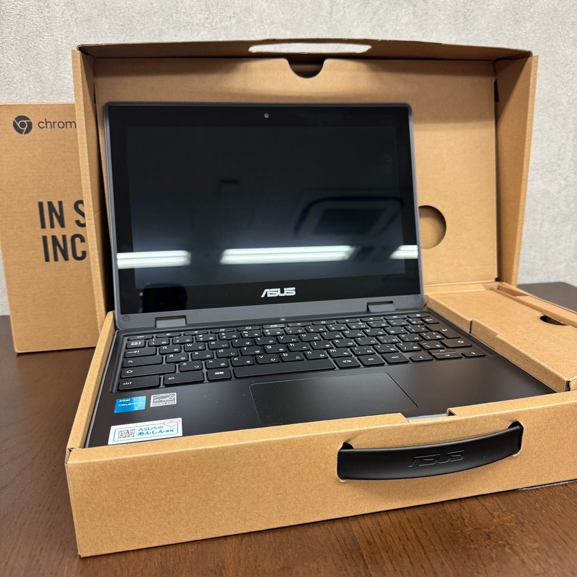 美品 ASUS Chromebook Flip CR1 未使用に近い- メルカリ