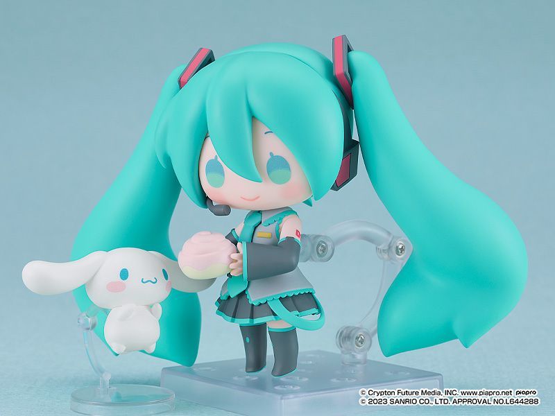 【新品/公式】初音ミク×シナモロール ねんどろいど 初音ミク シナモロールコラボVer. 公式グッズ colleize コレイズ