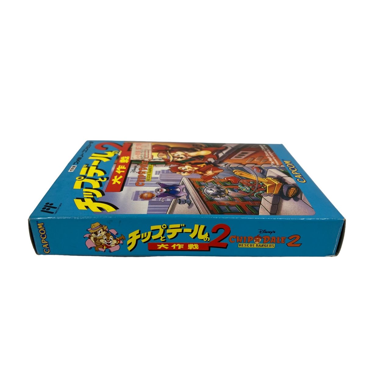 任天堂 CAPCOM チップとデールの大作戦2 ファミリーコンピューター ファミコン FC 取扱説明書付き ジャンク 中古 S9083803