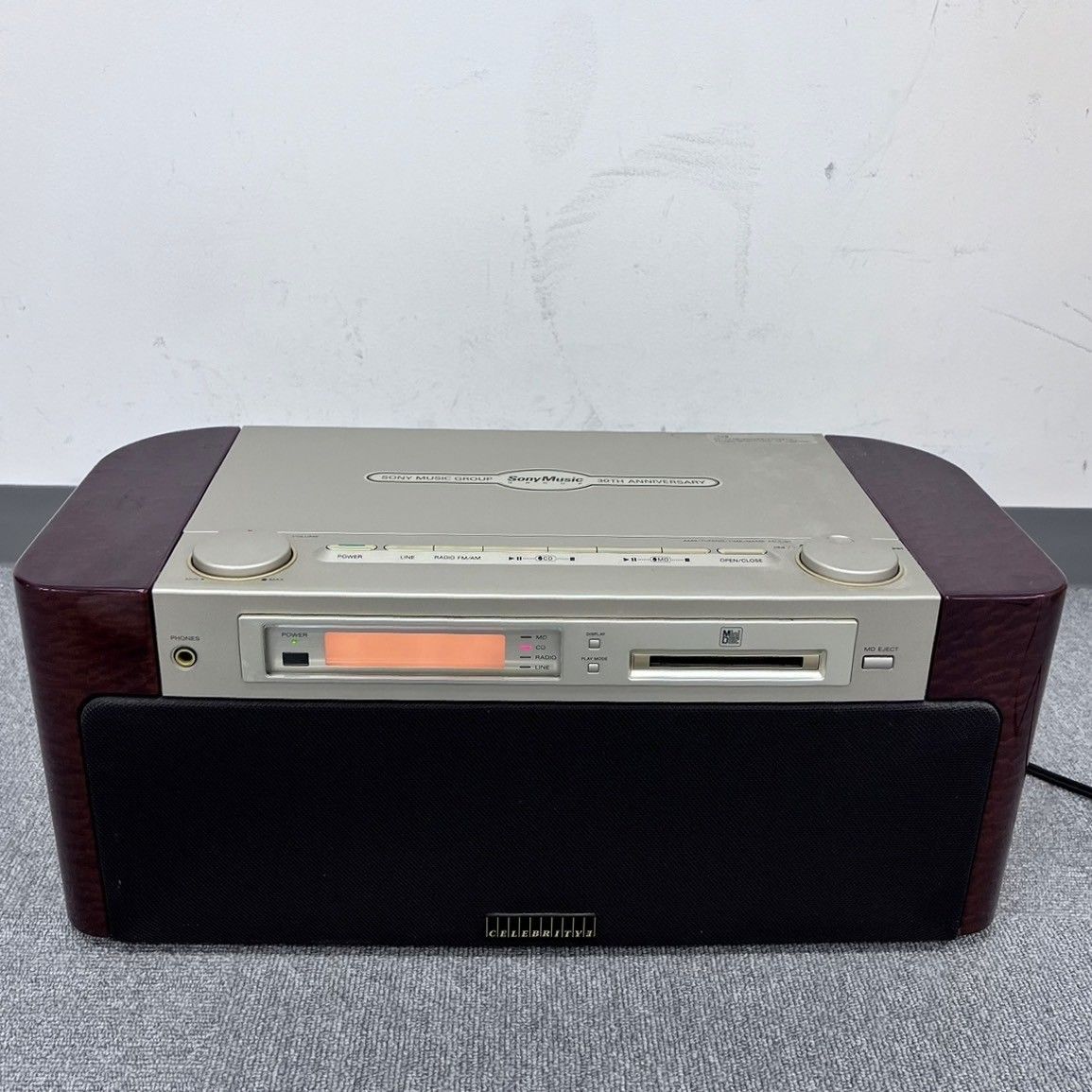 CH P825-CH4-1267 SONY ソニー MD-CD NEW STEREO MD-7000 セレブリティ2 30周年記念モデル ステレオ  ※通電確認済み - メルカリ