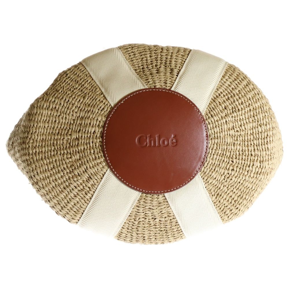 美品 クロエ Mifuko ラフィア かごバッグ バッグ トートバッグ コラボ 美品 クロエ Mifuko ラフィア かごバッグ バッグ トートバッグ コラボ