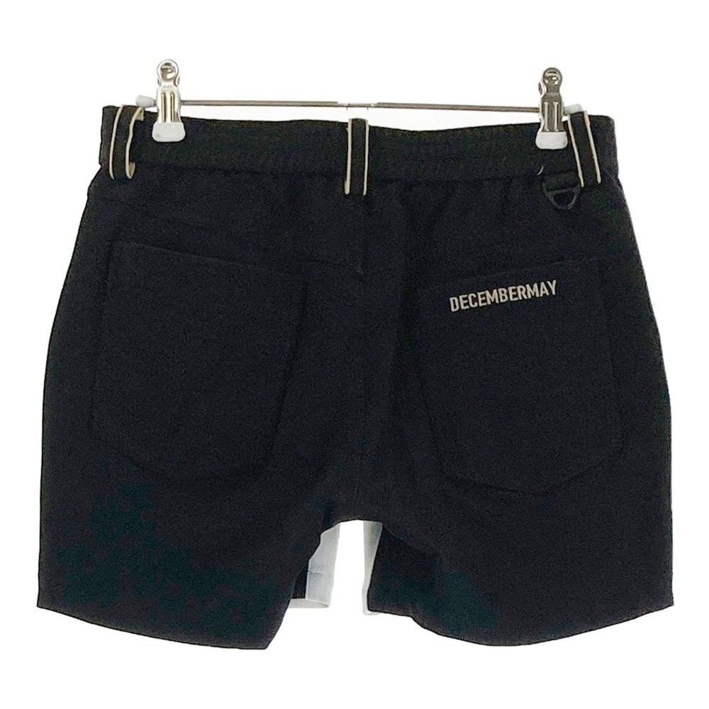 DECEMBERMAY ハーフパンツ DECEMBERMAY ディッセンバーメイ ショートパンツ 白×ブルー