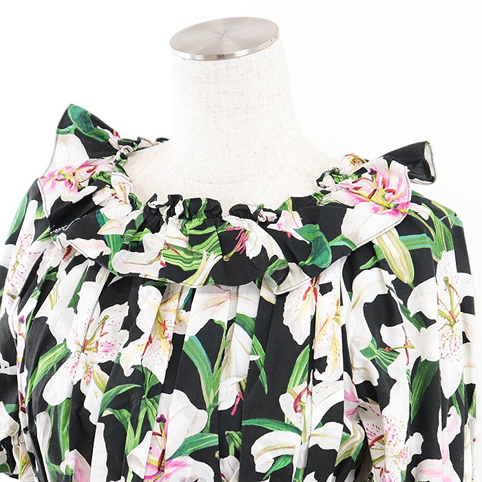 Dolce & Gabbana キッズ　花柄ワンピース　100サイズ Dolce & Gabbana Kids ドルチェ＆ガッバーナキッズ フローラル