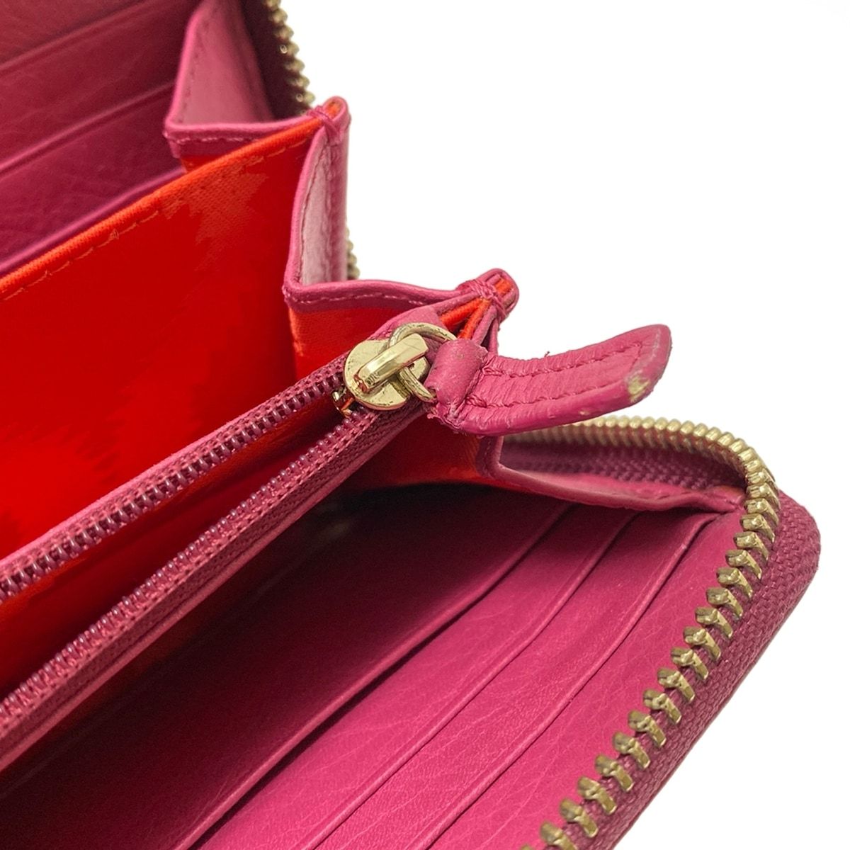 ヴィヴィアンウエストウッド 長財布 赤 Vivienne Westwood