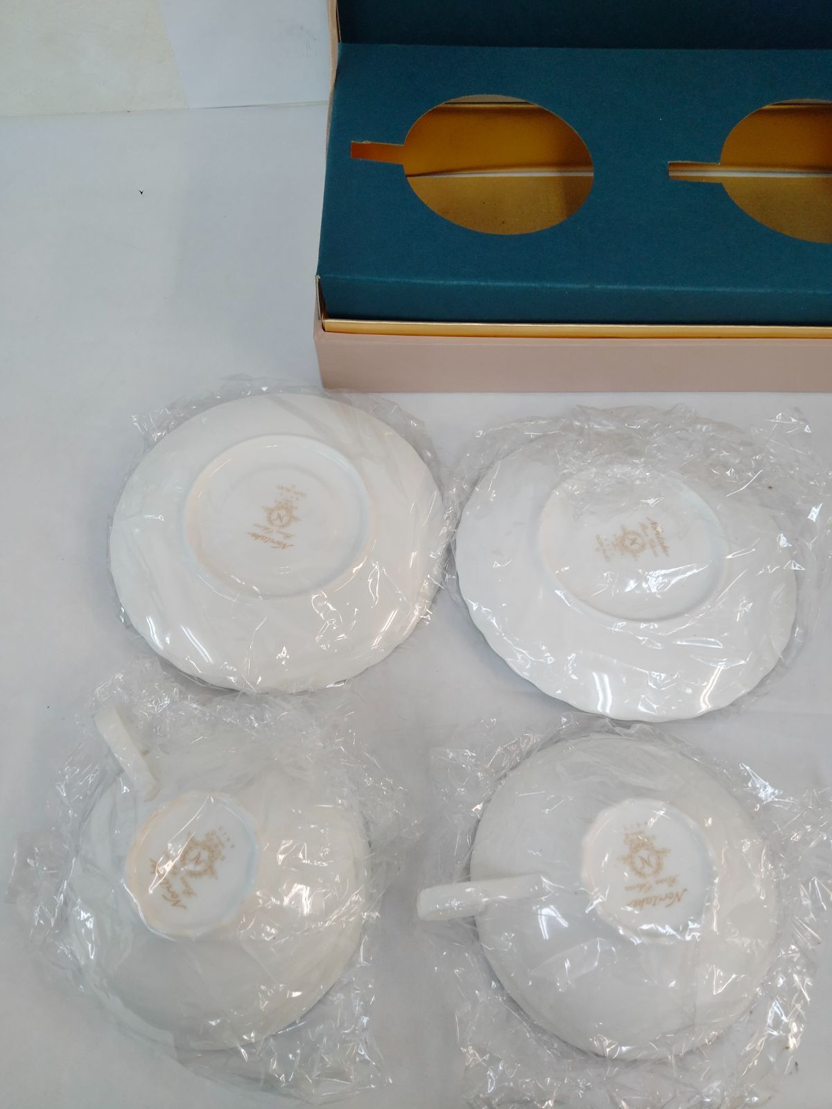 未使用 未使用保管品 ノリタケ ティカップ＆ソーサー2客 セット