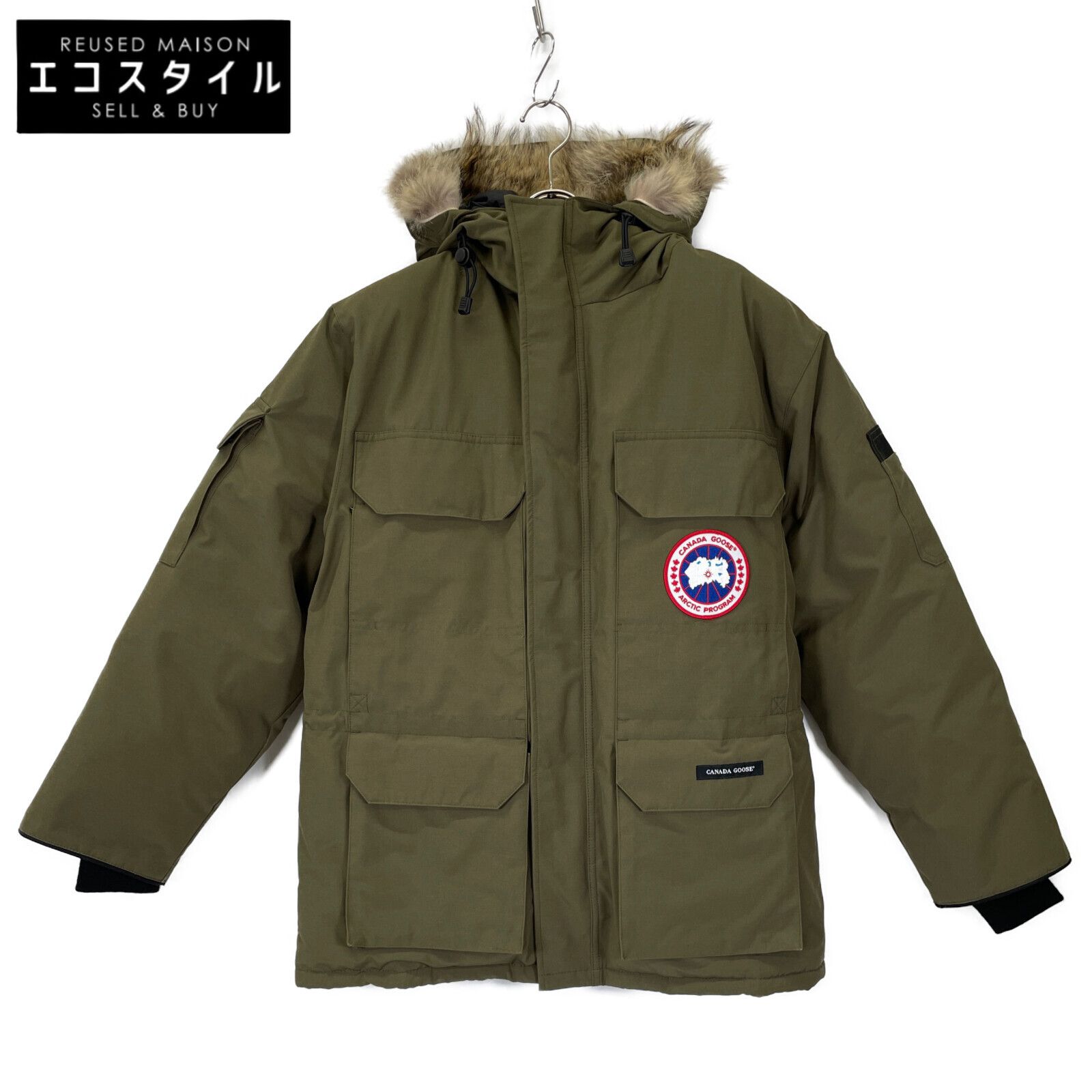 CANADA GOOSE カナダグース 4565MA ｴｸｽﾍﾟﾃﾞｨｼｮﾝﾊﾟｰｶｰ ﾀﾞｳﾝｼﾞｬｹｯﾄ S