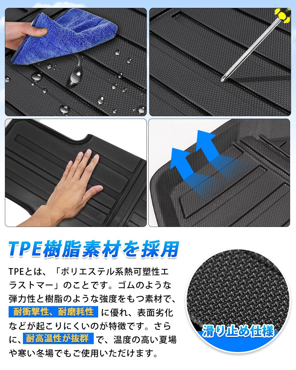 4月～現行 トランクマット