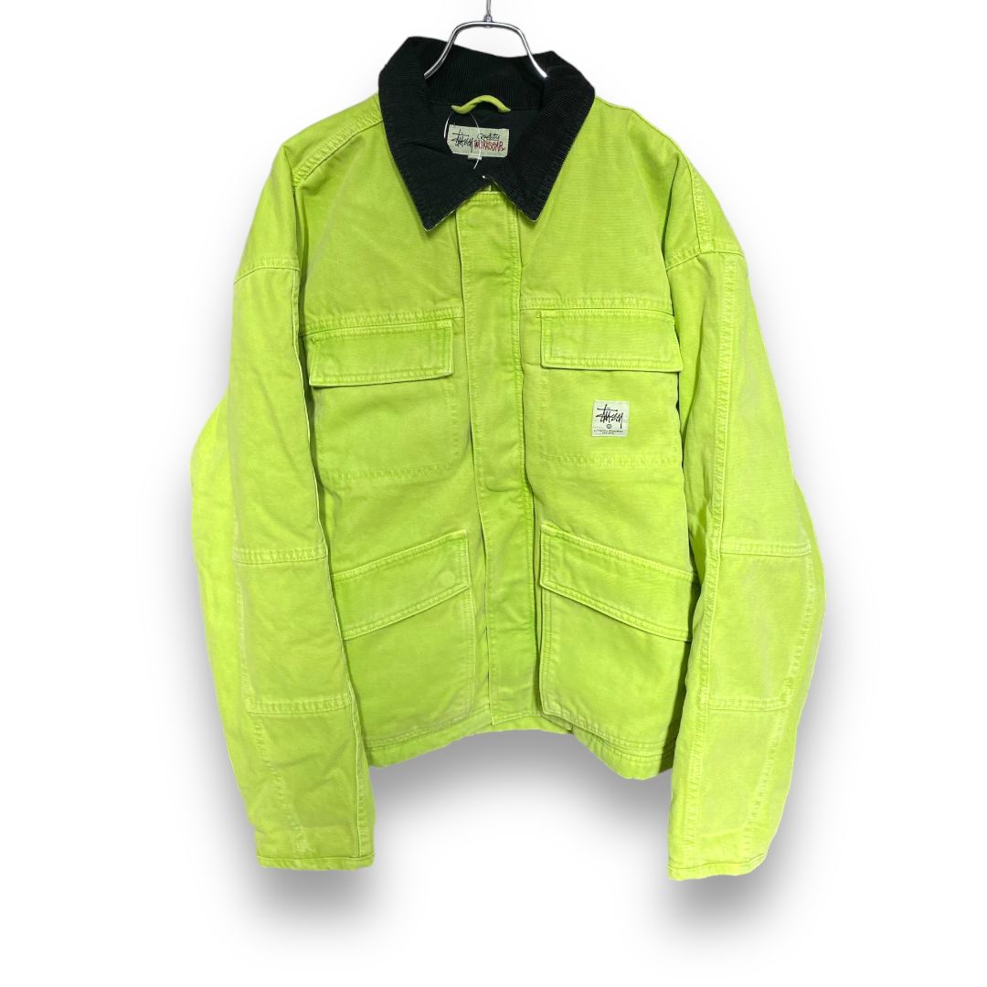 STUSSY WASHED CANVAS SHOP JACKET ジャケット - メルカリ