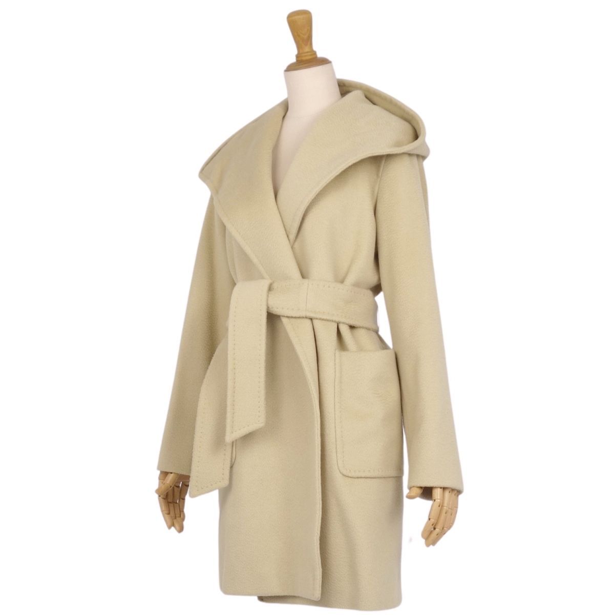 極美品 マックスマーラ Max Mara 白タグ ピュアキャメル RIALTO - メルカリ