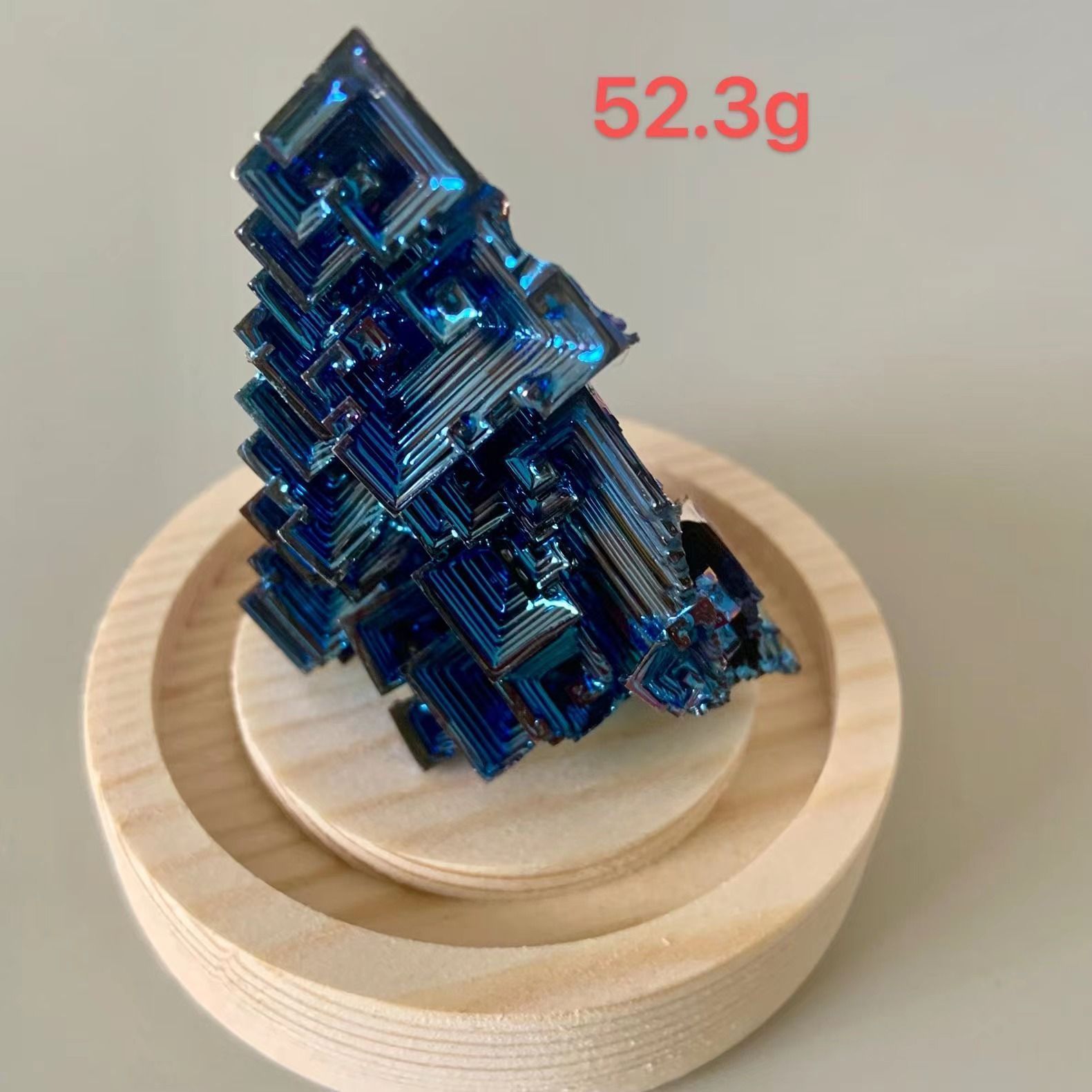 ビスマス結晶 52.3ｇ＋ガラス保存容器 - HIROWA - メルカリ