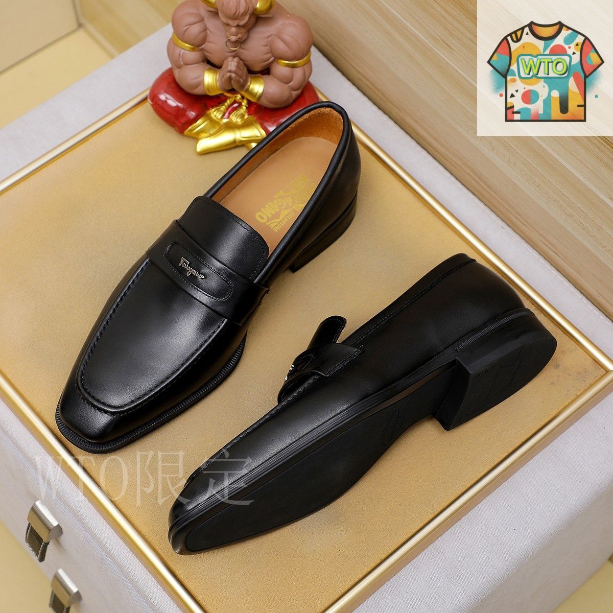 フェラガモのメンズシューズ Ferragamo フェラガモ メンズ ビジネス シューズ14-3 - メルカリ
