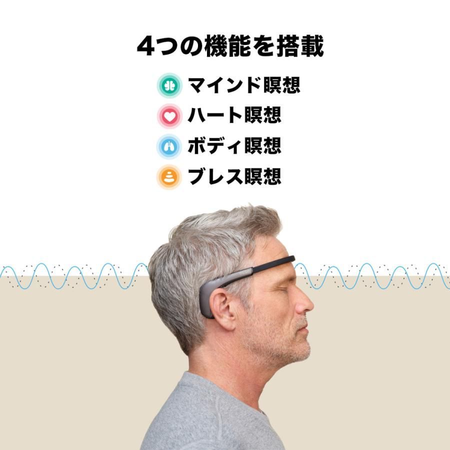 脳波デバイス Muse2【日本語マニュアル・キャリングケース付き】 脳波デバイス Muse2 マインドフルネスニューロフィードバック