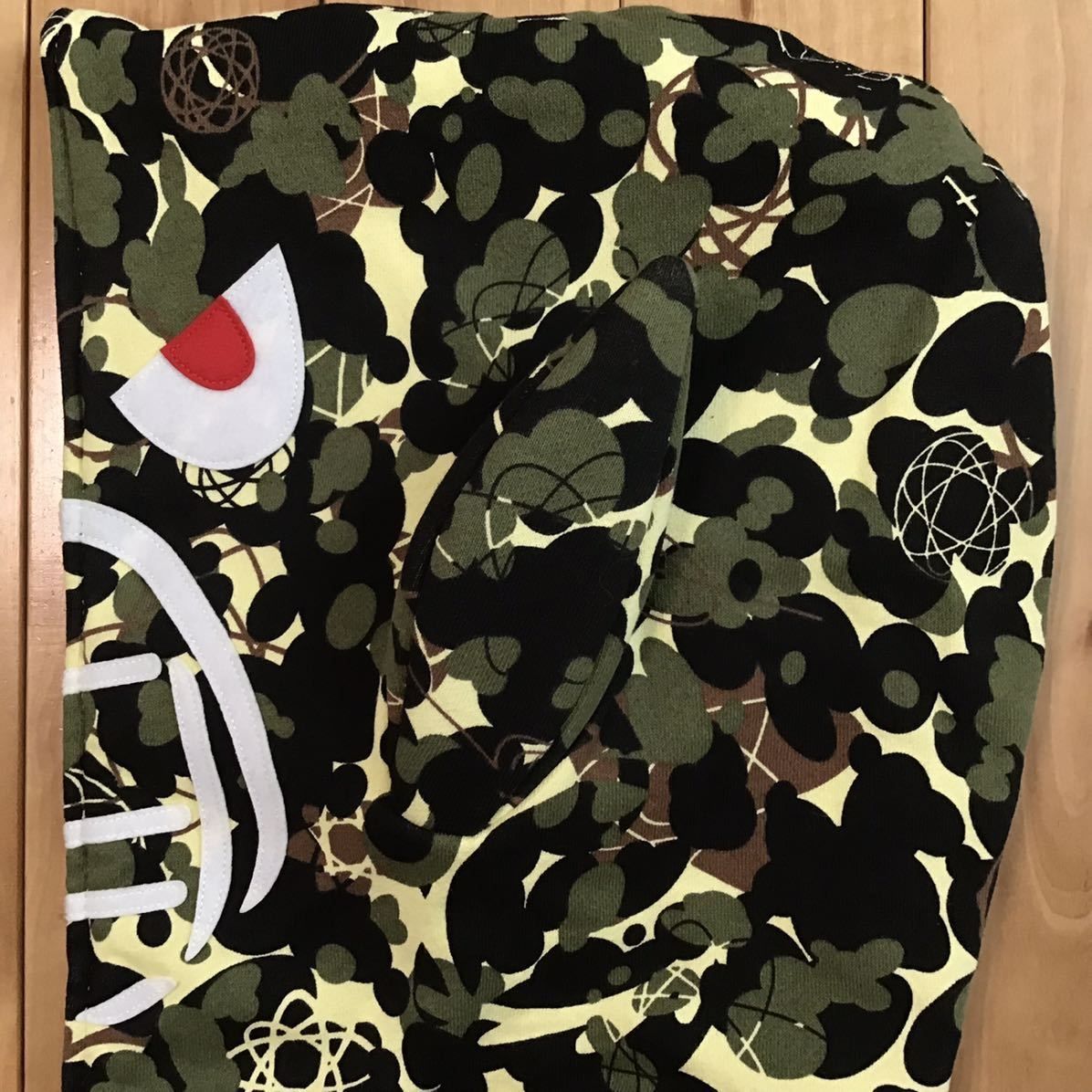 APE × コカコーラ ブラックカモ パーカー M シャーク パーカー コラボ