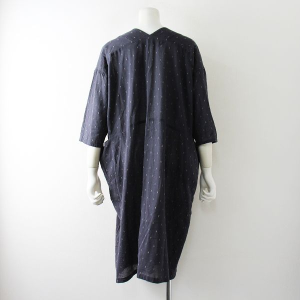 2020SS evam eva エヴァムエヴァ コットン cutdobby robe カットドビー 