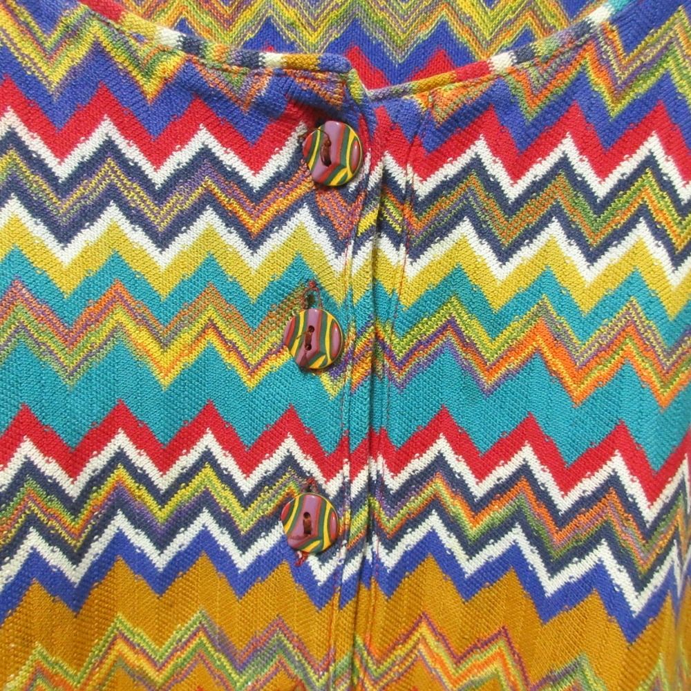 ミッソーニ MISSONI マルチカラー ストライプ セーター サイズ40 MISSONI #anc ミッソーニ ニット・セーター 48 マルチ Vネック