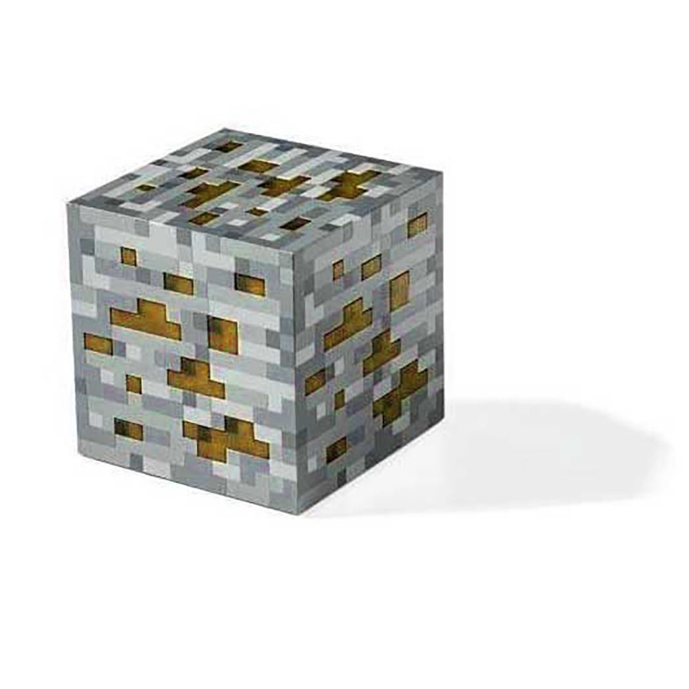 Minecraft ライトアップ 鉱石 金鉱石 おもちゃ マインクラフト