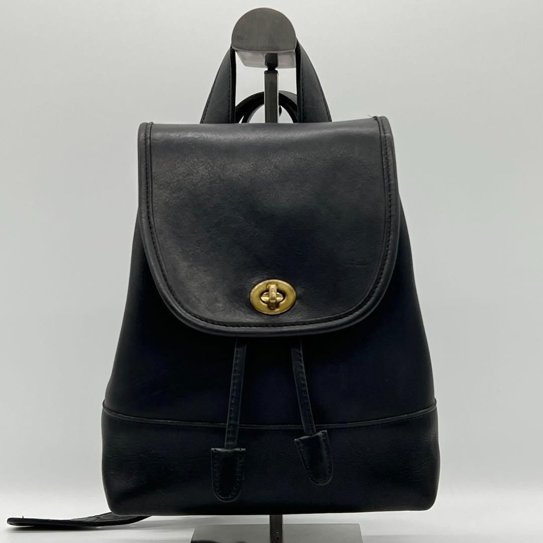 ✨極美品✨OLD COACH オールドコーチ リュックサック ブラック - メルカリ