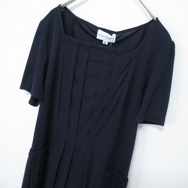 クレージュ courreges ワンピース 半袖 s827945ss - メルカリ
