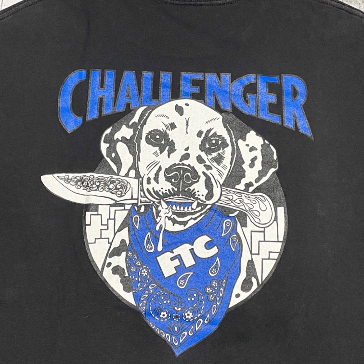 challenger × ftc Tシャツ 人気 Lサイズ ブラック 野村周平 - メルカリ