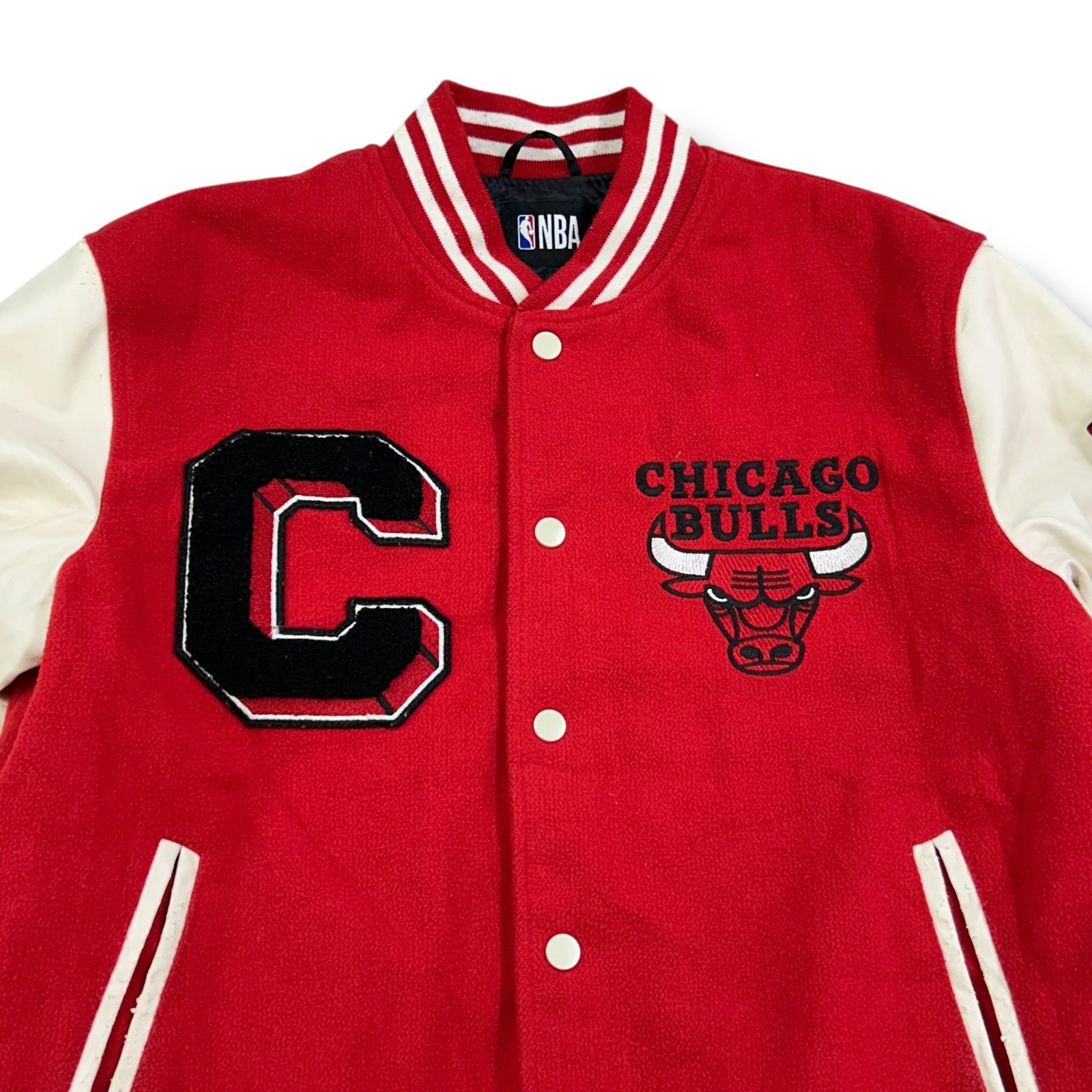 CHICAGO BULLS シカゴブルズ NBA 公式ライセンス 中綿キルティング