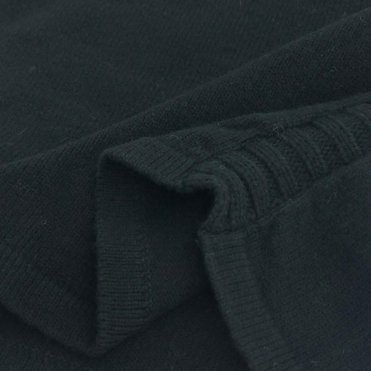 ハーフジップ ブラック