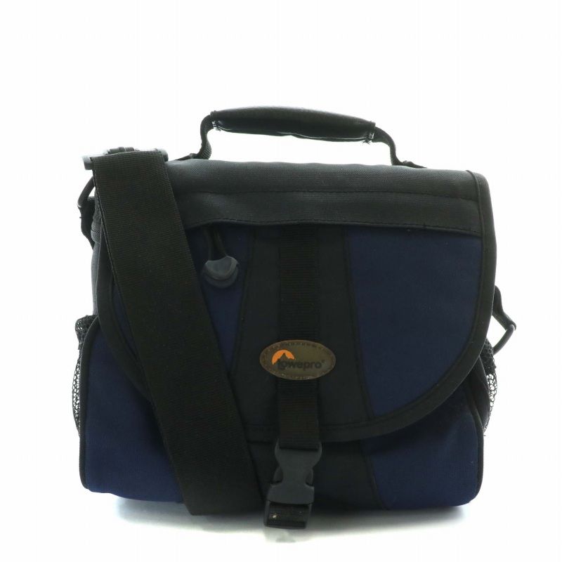 ロープロ Lowepro EX160 カメラバッグ ショルダー 2WAY キャンバス ロゴ 紺 ネイビー 黒 ブラック /XZ GY18 - メルカリ