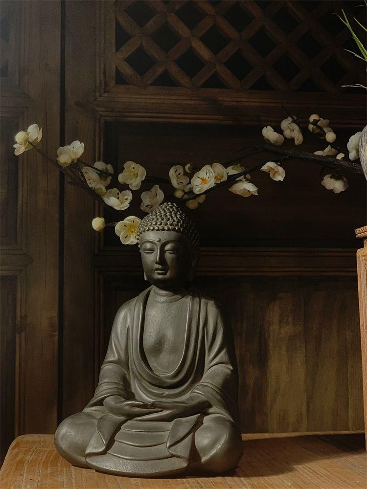 石仏 釈迦牟尼仏 置物 工芸品 美術品 - メルカリ 石仏 釈迦牟尼仏 置物 工芸品 美術品 - メルカリ