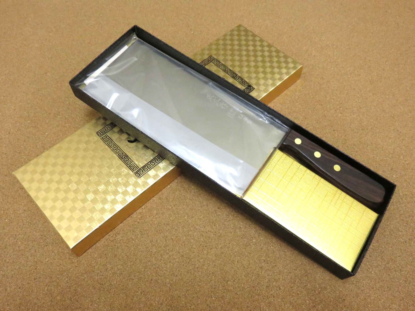 関の刃物 中華包丁 210mm 正広 角大型 中厚 本割込三合鋼 中華料理