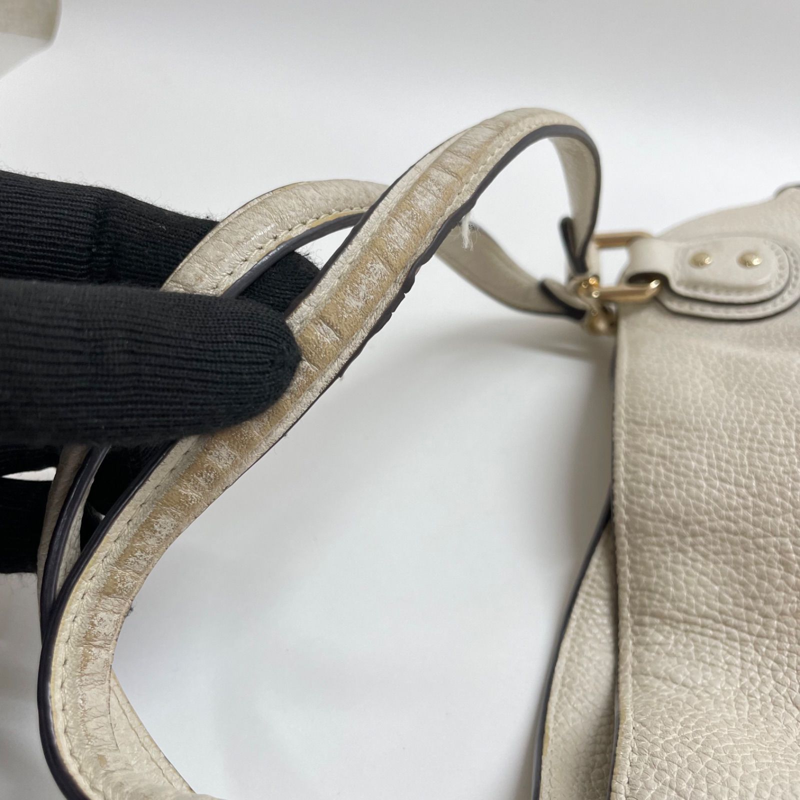 coach 白ショルダーバッグ ホワイト C1780-57124 ハンドバッグ コーチ