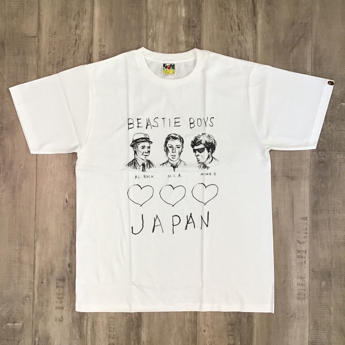 BAPE × ビースティ・ボーイズ Tシャツ 000000004015