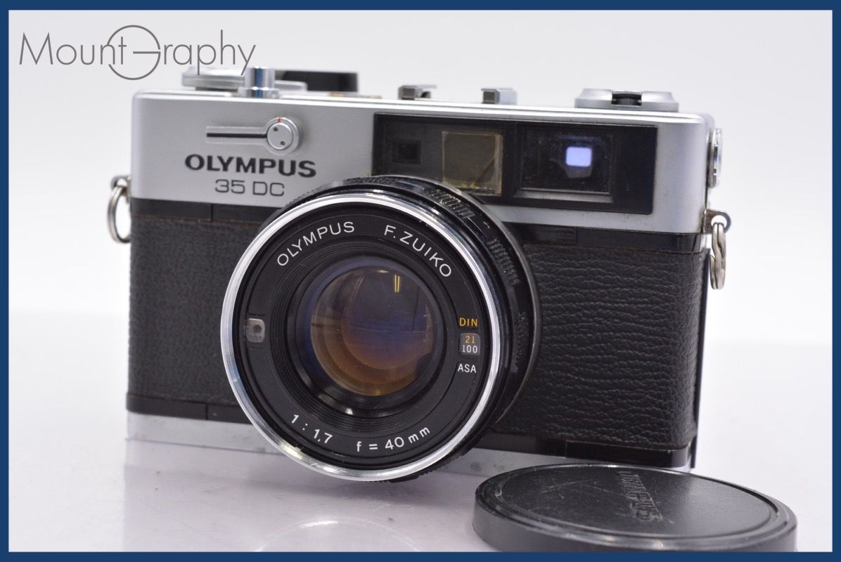 ☆良品☆ オリンパス Olympus 35 DC 40mm F1.7 前キャップ付 同