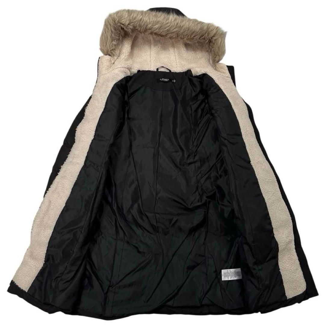 6913_1 LAUREN RALPH LAUREN ローレンラルフローレン ファー付き