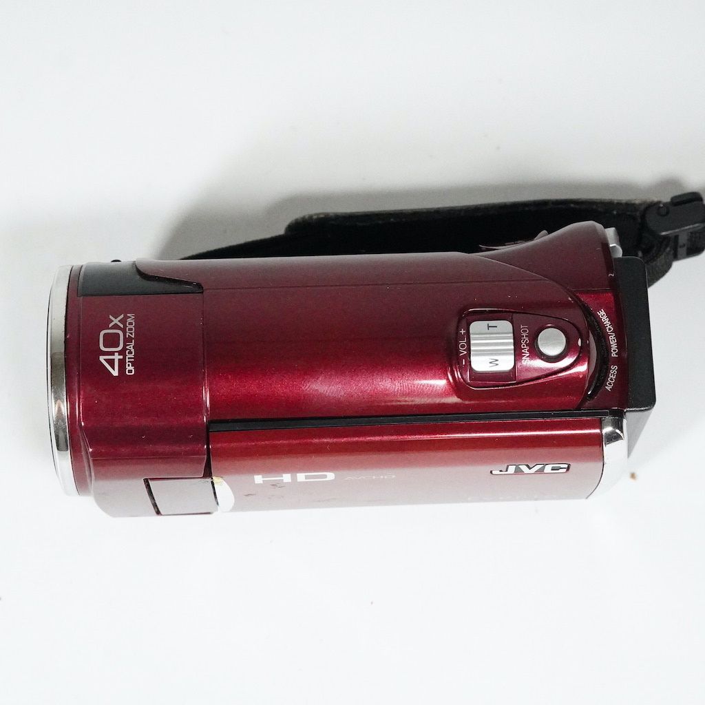 JVC Victor Everio GZ-HM670-R レッド 動作OK 返金保証 /2066