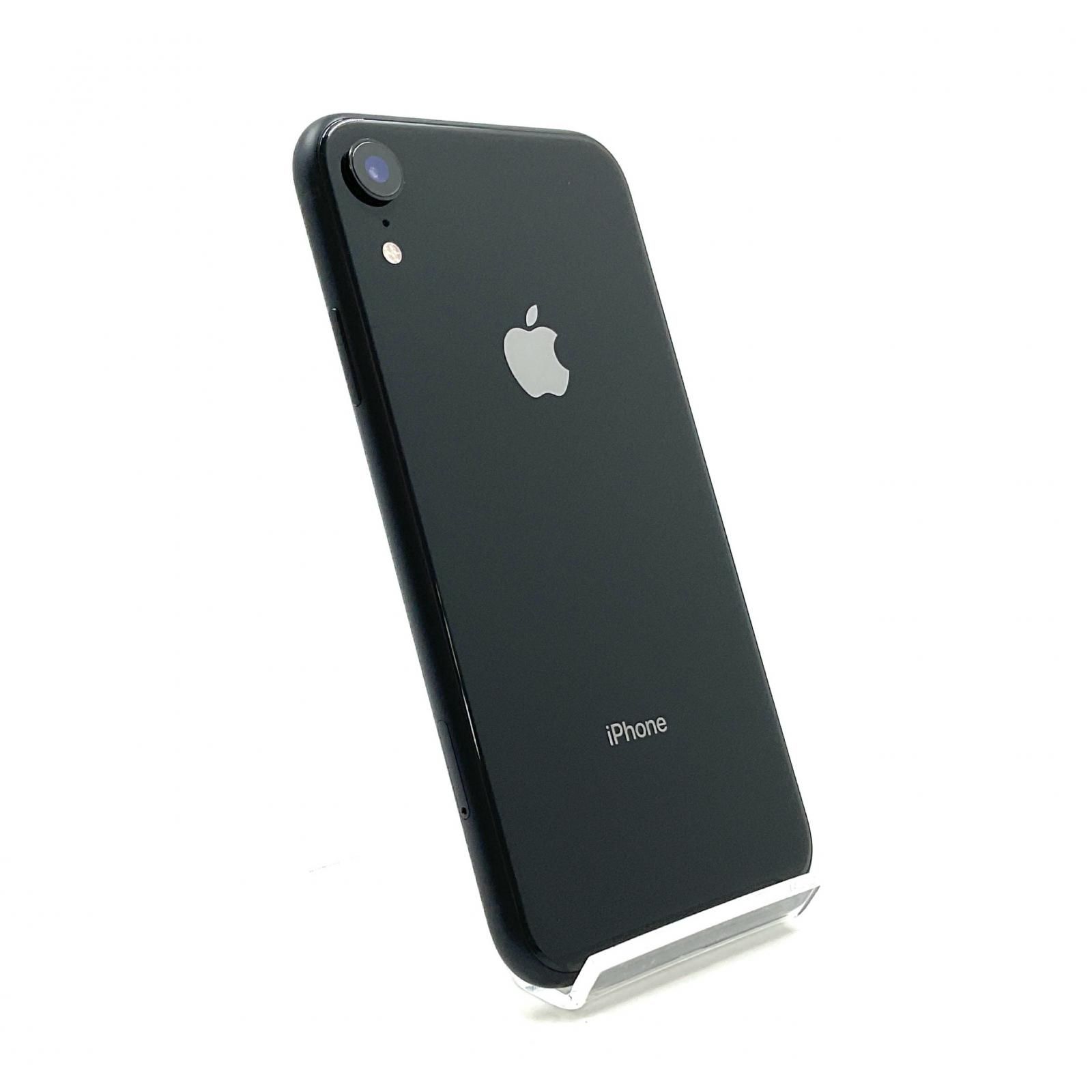 iPhone XR 64GB ブラック Softbank 白ロム 動作確認済 87%全額返金 