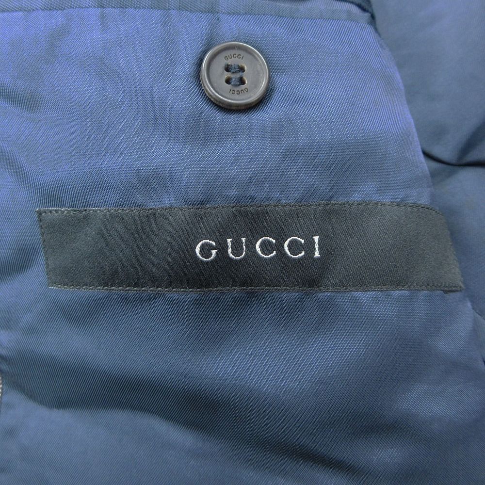 GUCCI ノッチドラペル シングルスーツ(ネイビー) ネイビー（紺）系 GUCCI(グッチ) スーツ(メンズ) - 海外通販のBUYMA