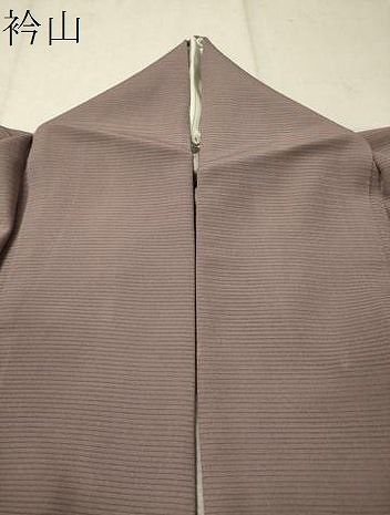 平和屋着物＊夏物 色無地 絽 葡萄鼠色 正絹 逸品 CAAU5329vp