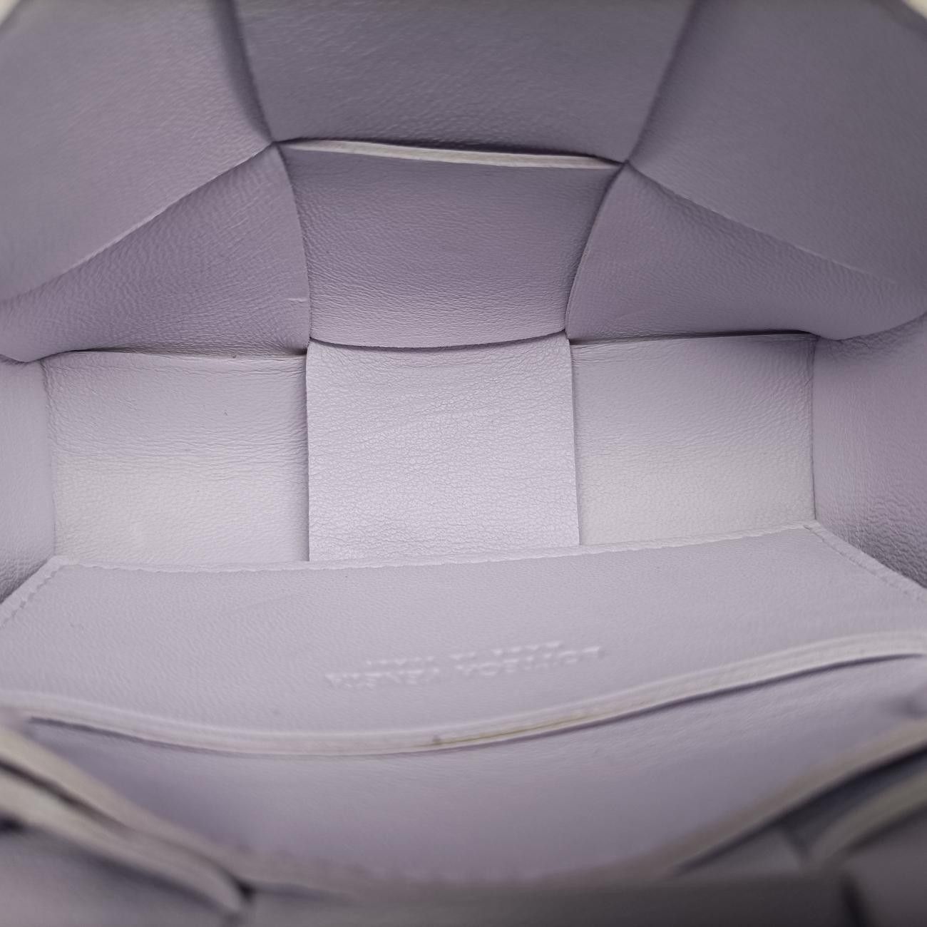 ボッテガヴェネタBottega Venetaキャンディ カセット ライトパープル ラムスキン ICチップ DECORATOM_COM_BR